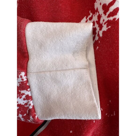 NFL x Staple Red Tampa Bay Buccaneers Pullover Hoodie SZ M All Over Print - Picture 9 of 12